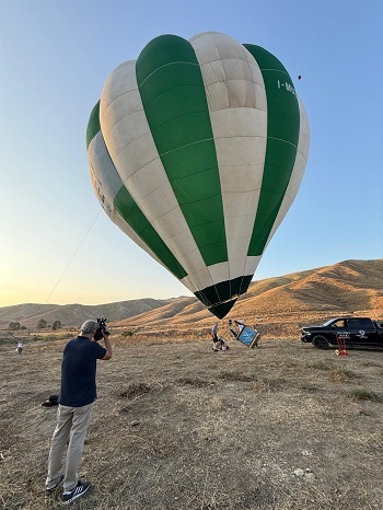 Volare sullArte Mongolfiera