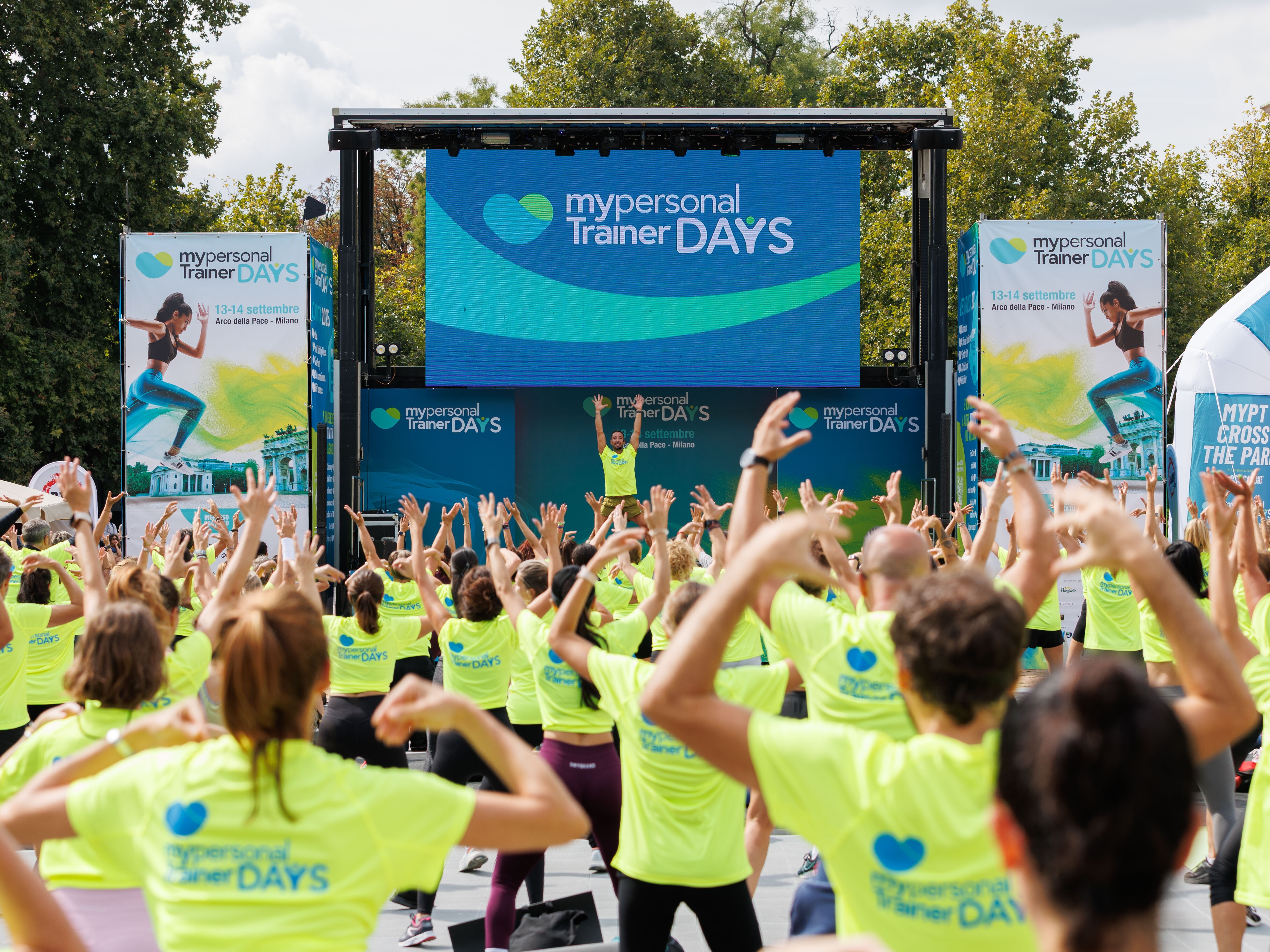 Due giorni di fitness, wellness e sport gratuiti all’Arco della Pace: tornano i MypersonalTrainer Days